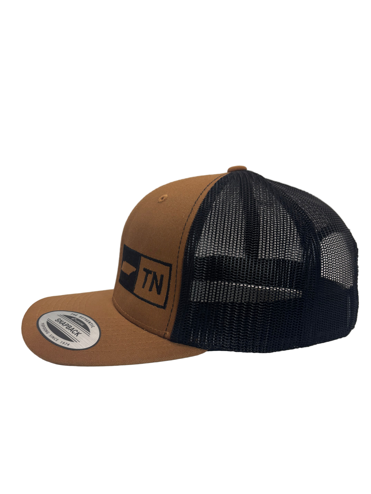 TENNESSEE TRUCKER HAT CARMEL/BLACK
