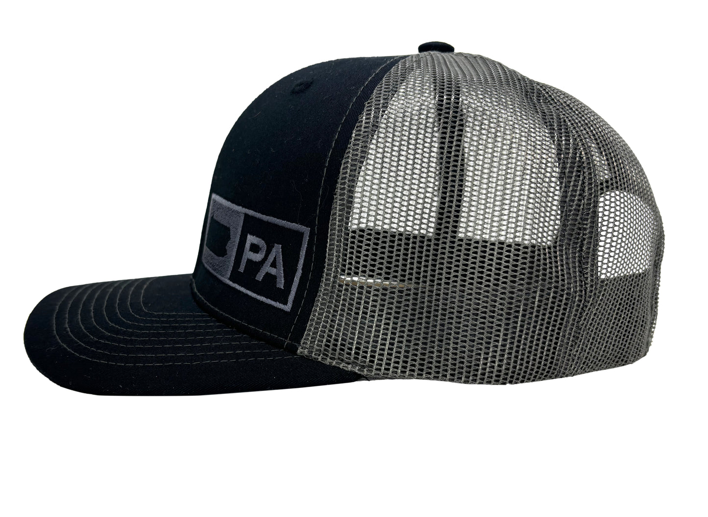 PENNSYLVANIA TRUCKER HAT BLACK/GRAPHITE