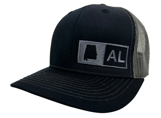 ALABAMA TRUCKER HAT BLACK/GRAPHITE