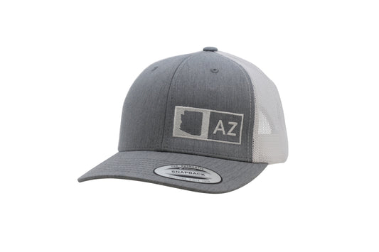 ARIZONA TRUCKER HAT HEATHER GRAY/WHITE