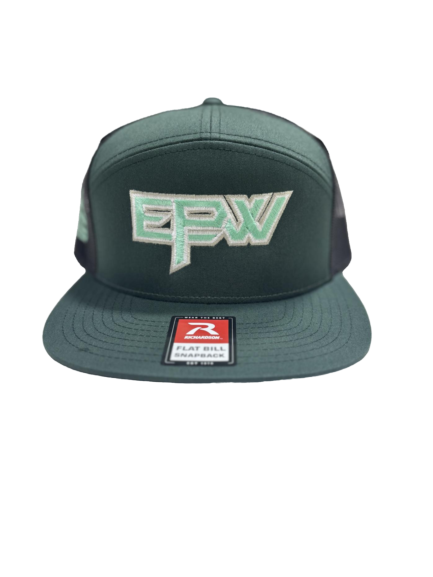 EPW HAT  RICHARDSON 168 GREEN/BLACK WITH MINT GREEN