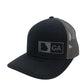 GEORGIA TRUCKER HAT BLACK/GRAPHITE