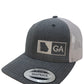 GEORGIA TRUCKER HAT BLACK/GRAPHITE