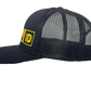 IDAHO TRUCKER HAT  BLACK/GOLD