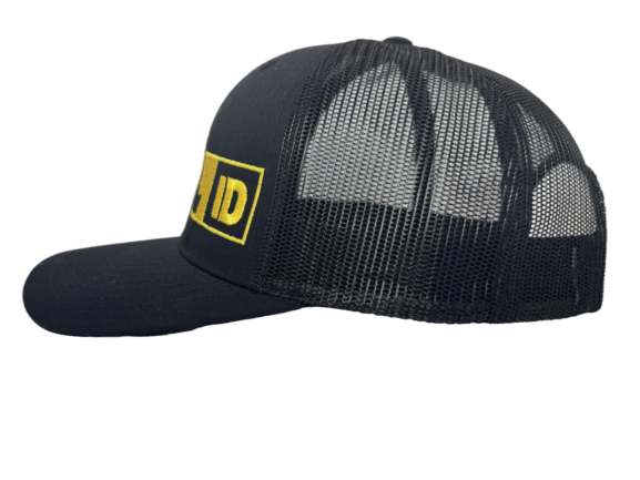 IDAHO TRUCKER HAT  BLACK/GOLD