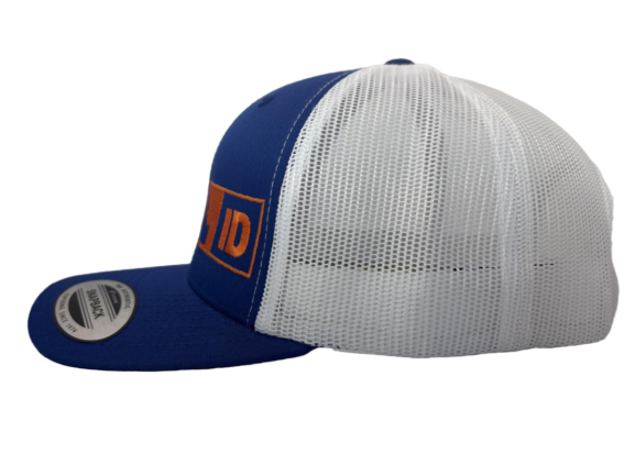 IDAHO TRUCKER HAT BLUE/WHITE/ORANGE