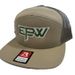 EPW HAT RICHARDSON 168 KHAKI/LODEN WITH DARK GREEN/WHITE OUTLINE