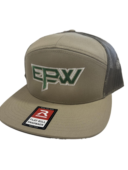 EPW HAT RICHARDSON 168 KHAKI/LODEN WITH DARK GREEN/WHITE OUTLINE