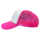 FLORIDA FLAMINGO FOAMIE TRUCKER HAT PINK/WHITE