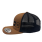 TENNESSEE TRUCKER HAT  CARMEL/BLACK