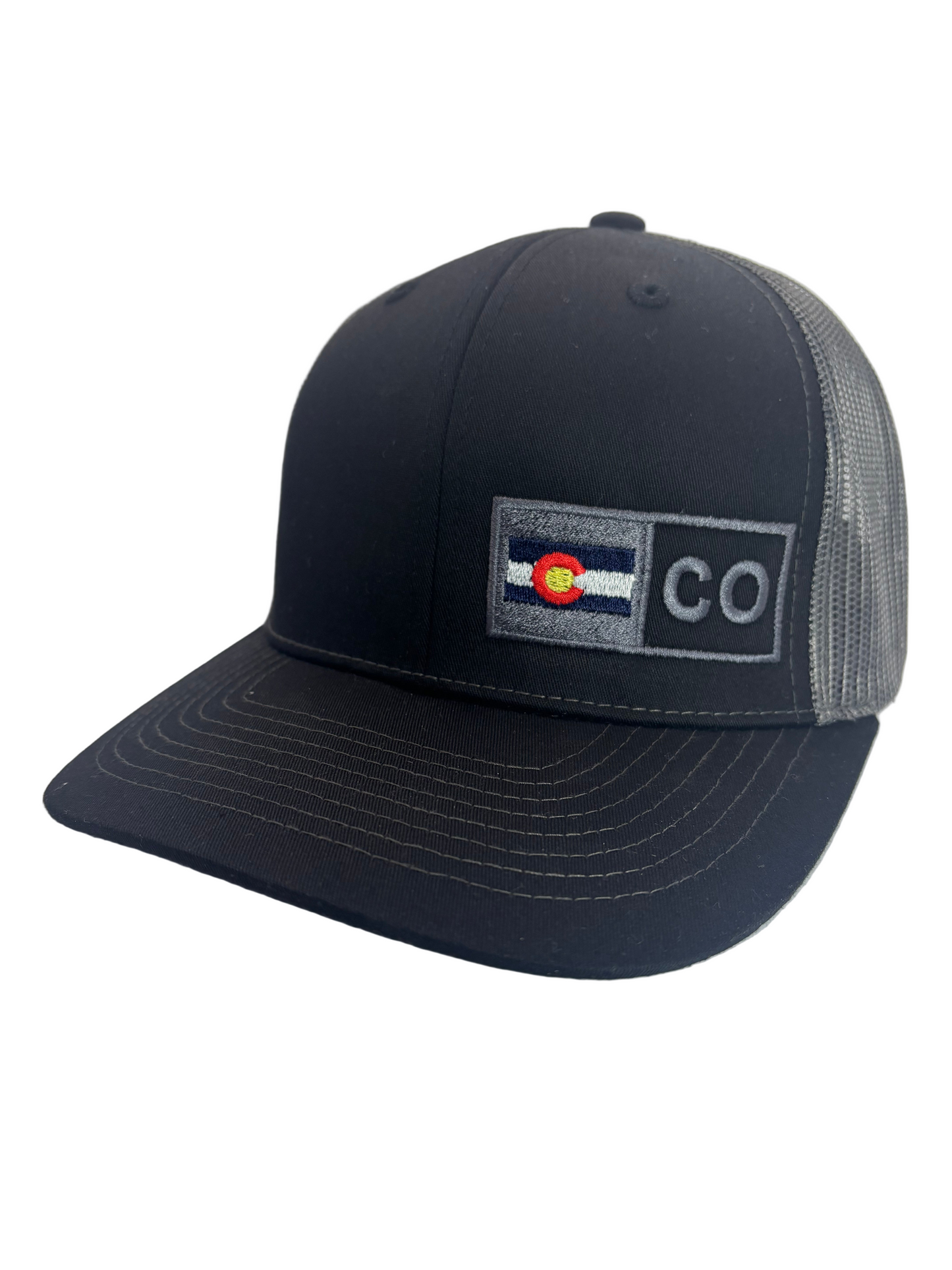 COLORADO TRUCKER HAT   BLACK/GRAPHITE