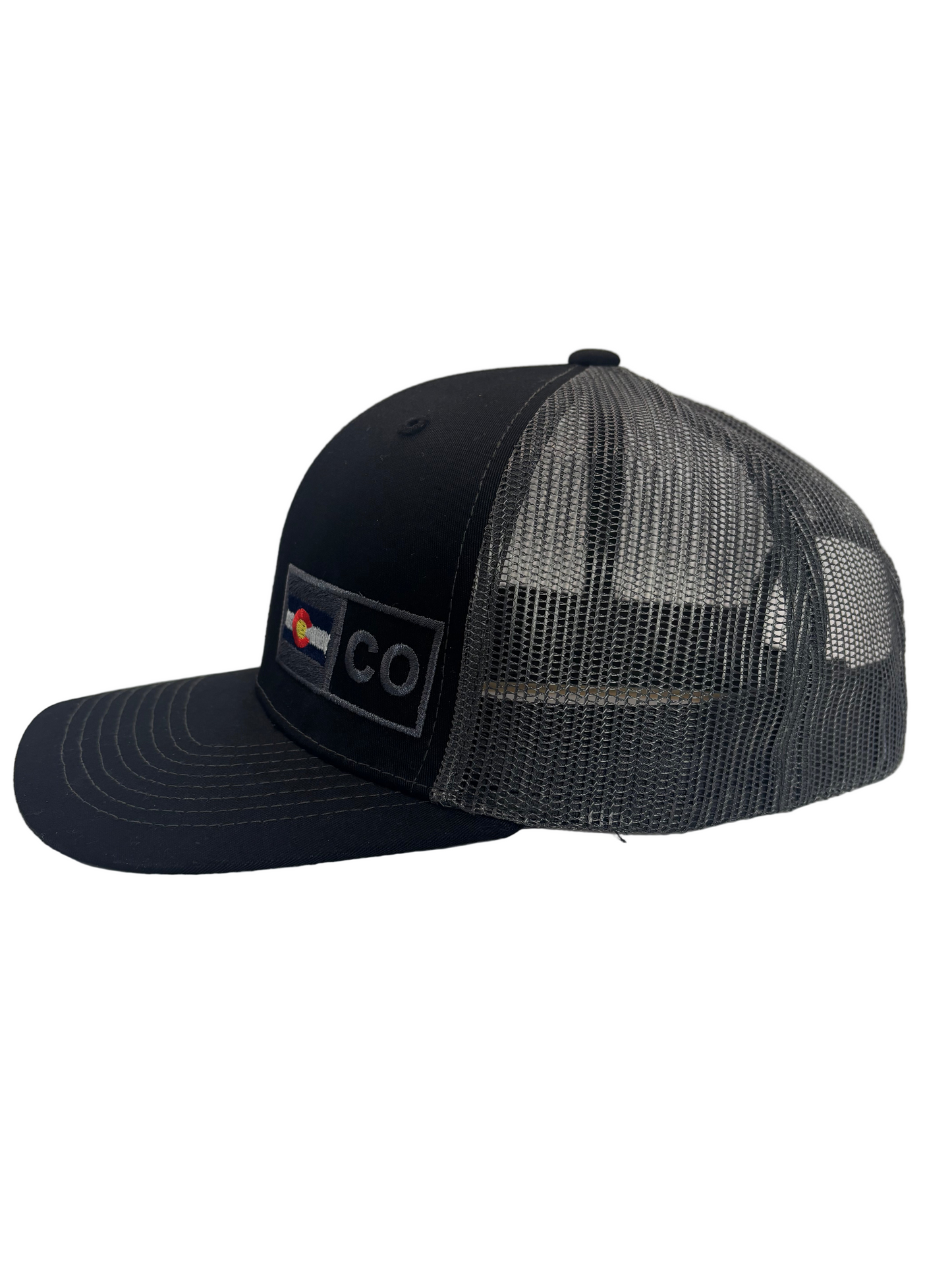 COLORADO TRUCKER HAT   BLACK/GRAPHITE