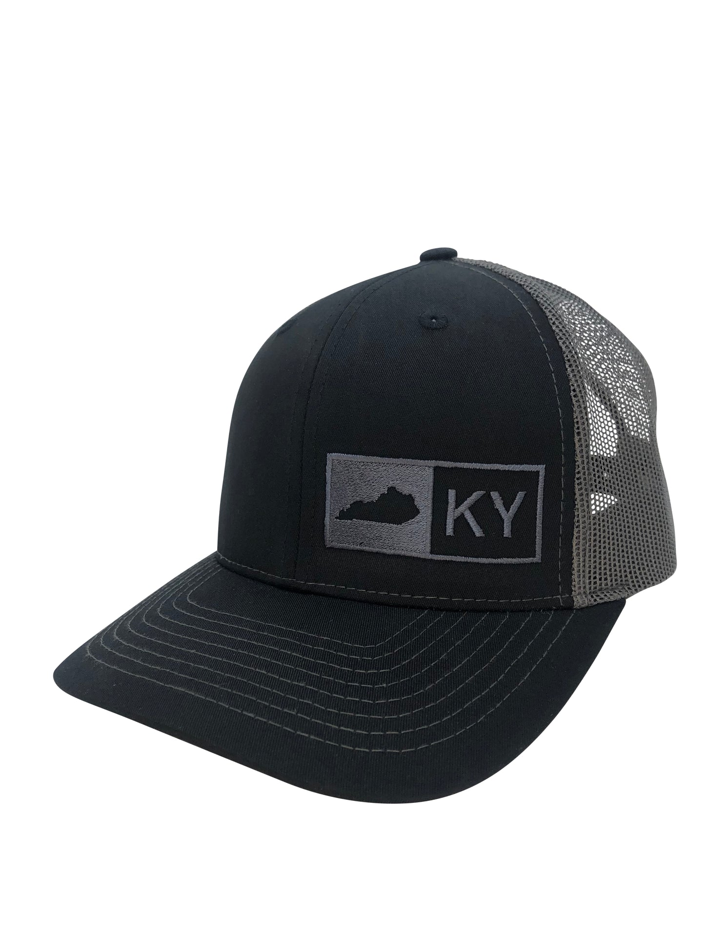 KENTUCKY TRUCKER HAT BLACK/GRAPHITE