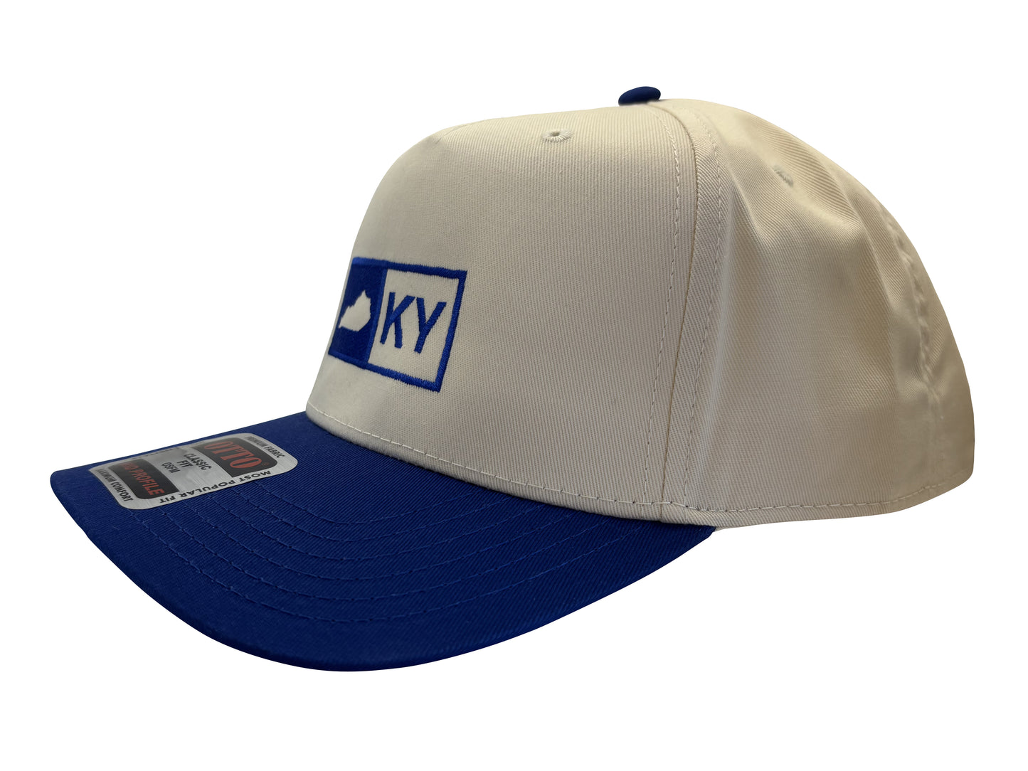 KENTUCKY HAT BLUE/TAN