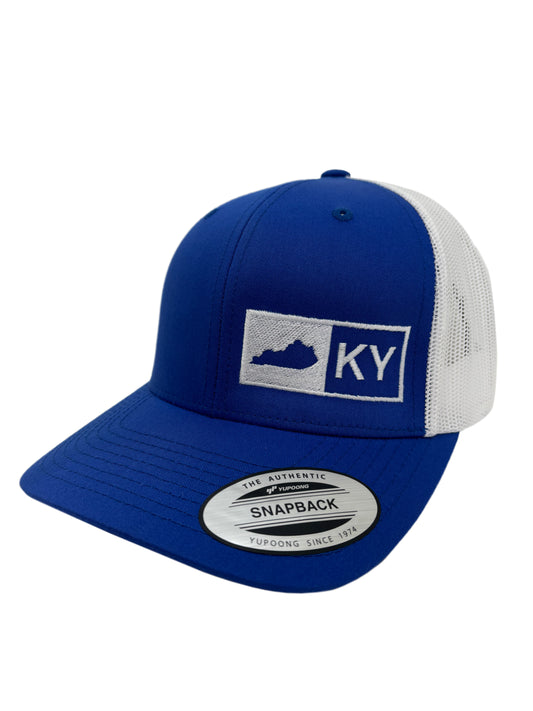 Kentucky Trucker Hat Blue/White