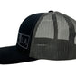LOUISIANA TRUCKER HAT  BLACK/GRAPHITE