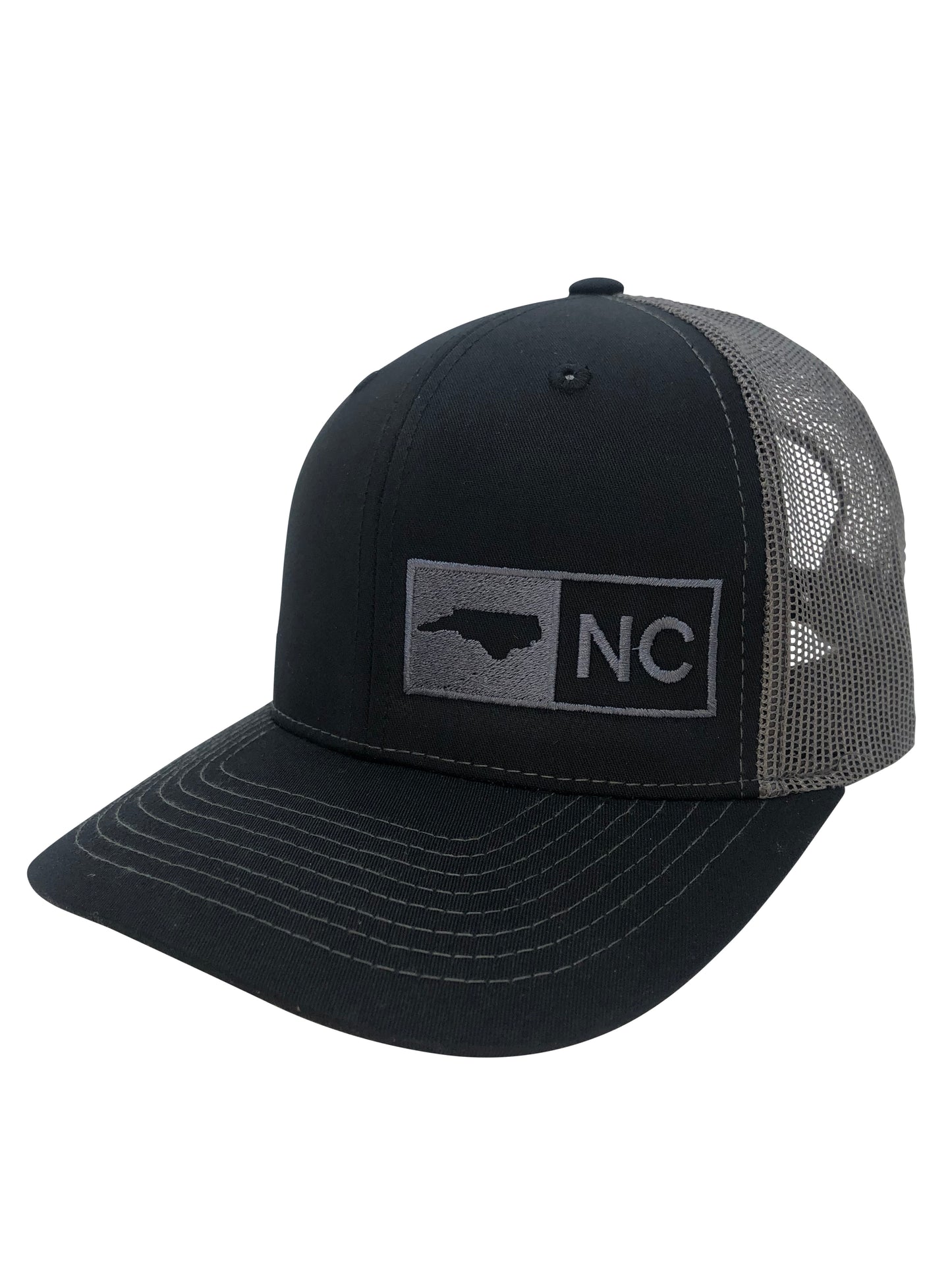 NORTH CAROLINA TRUCKER HAT BLACK/GRAPHITE