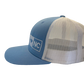NORTH CAROLINA TRUCKER HAT   CAROLINA BLUE/WHITE