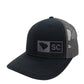 SOUTH CAROLINA TRUCKER HAT BLACK/GRAPHITE