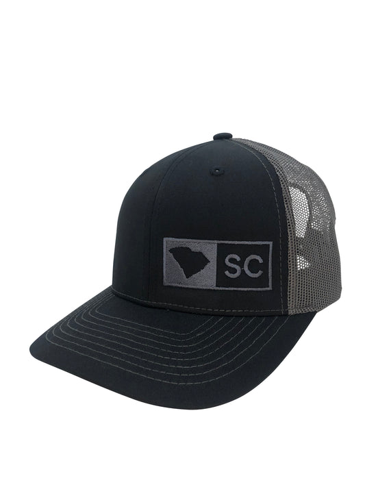 SOUTH CAROLINA TRUCKER HAT BLACK/GRAPHITE