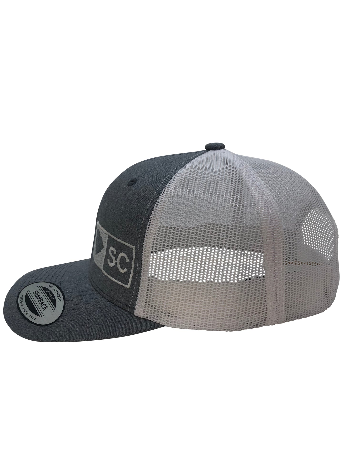 SOUTH CAROLINA TRUCKER HAT HEATHER GRAY/WHITE