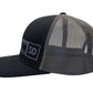 SOUTH DAKOTA TRUCKER HAT  BLACK/GRAPHITE
