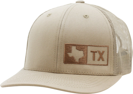 TEXAS TRUCKER HAT TAN