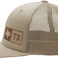 TEXAS TRUCKER HAT TAN