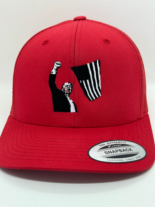 TRUMP TRUCKER HAT RED