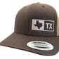 TEXAS TRUCKER HAT, BROWN/TAN