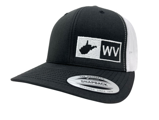 WEST VIRGINIA TRUCKER HAT GRAY/WHITE